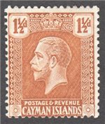 Cayman Islands Scott 53 Mint